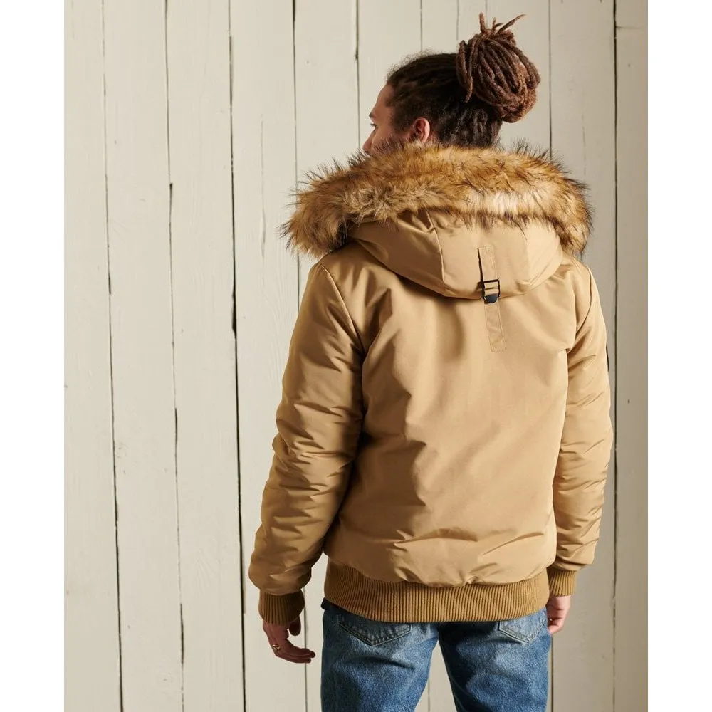 Superdry Everest Bomber Jacket Camel