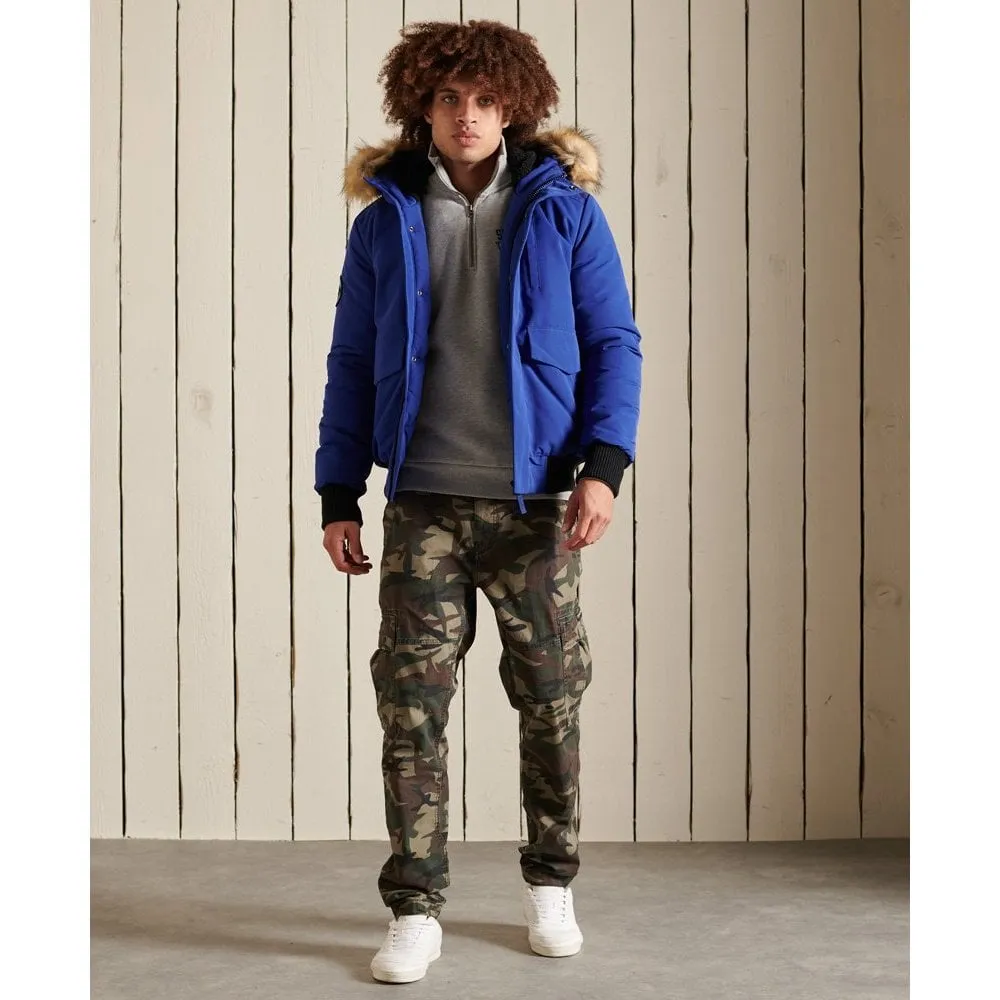 Superdry Everest Bomber Jacket Cobalt