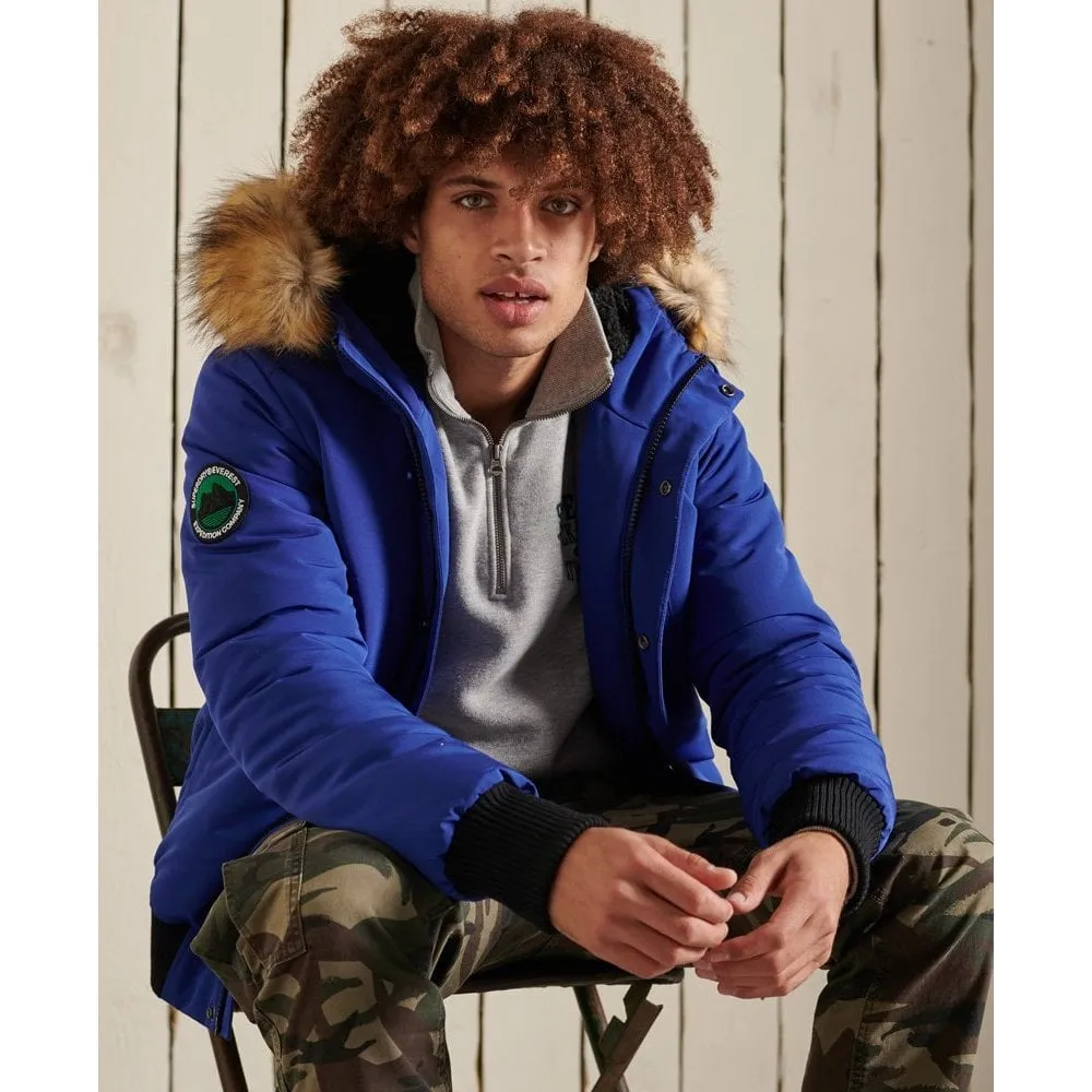 Superdry Everest Bomber Jacket Cobalt