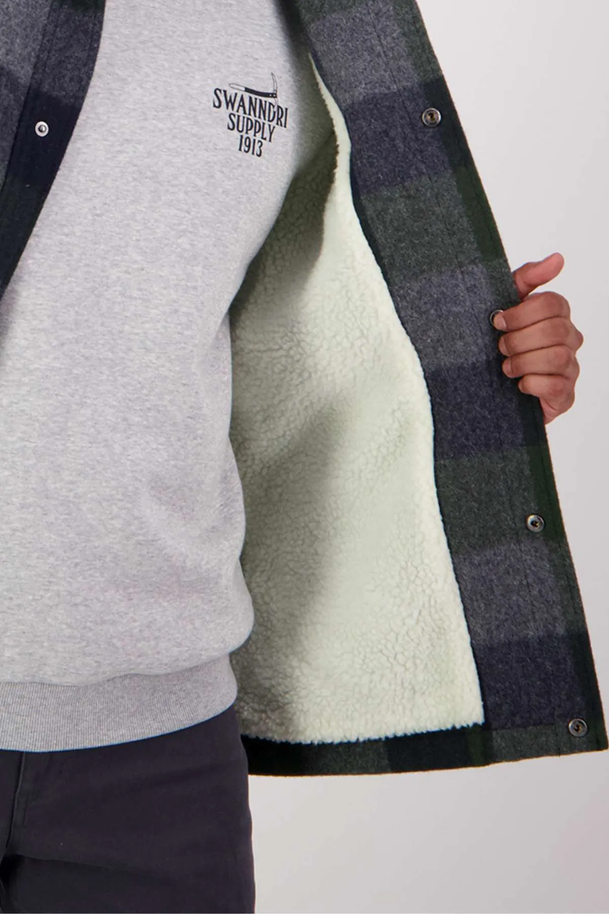Swanndri Kaituna Sherpa Lined Jacket