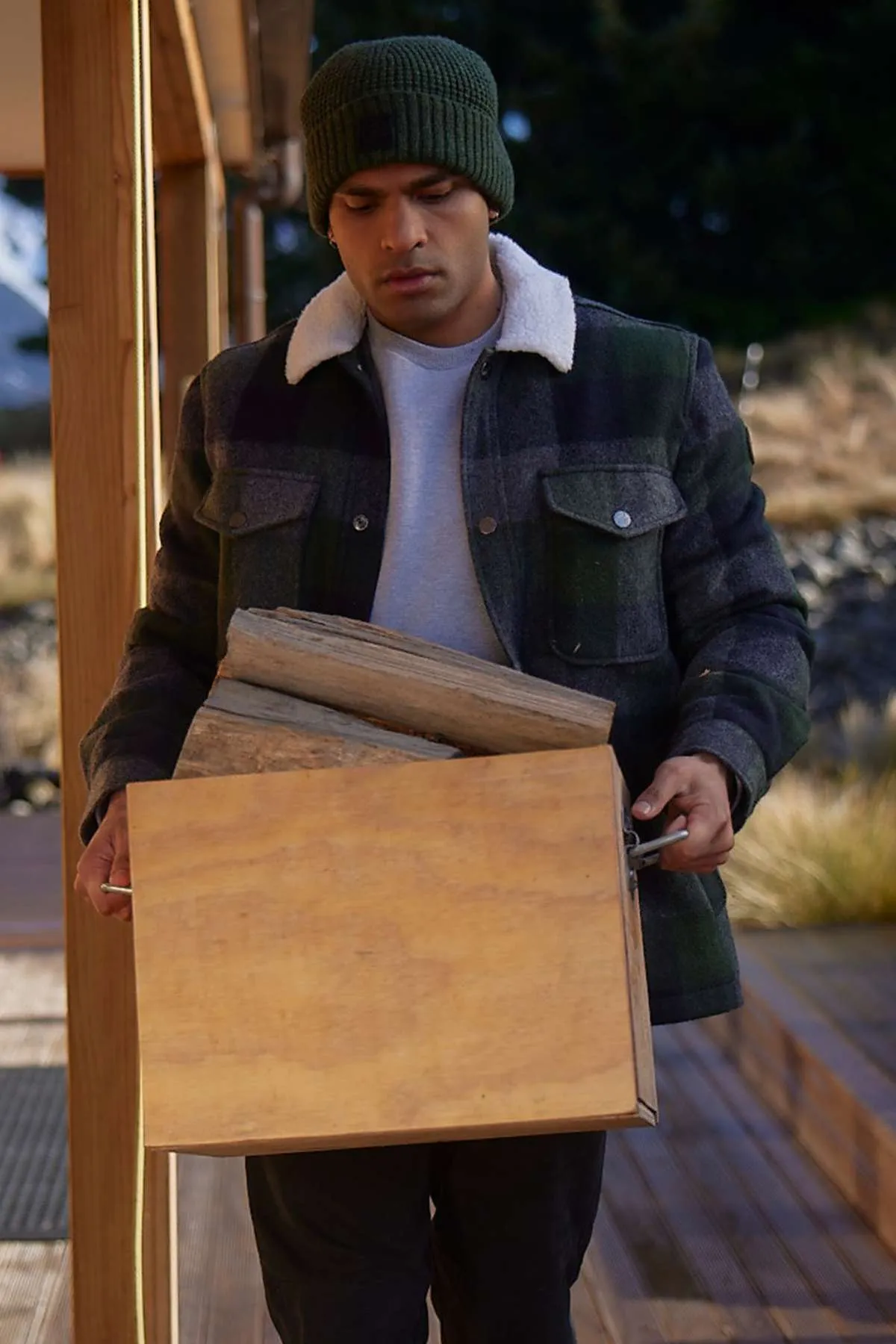 Swanndri Kaituna Sherpa Lined Jacket