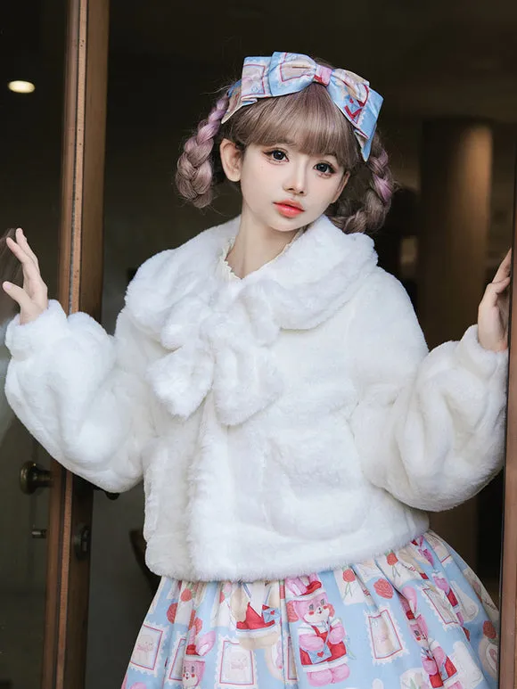 Sweet Lolita Coats Coffee Brown Polyester Overcoat Coat Spring Lolita Outwears