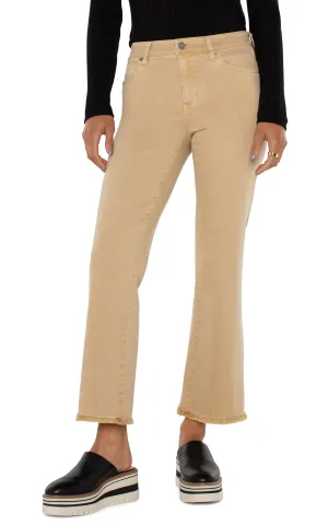 Tan Hannah Crop Flares