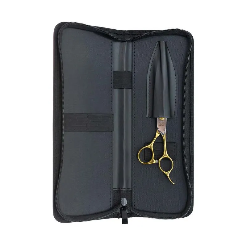 Tauro Pro Line Pro shear Thinning scissors Janita Plungė line, for the right-handed, 440c stainless steel, golden handles