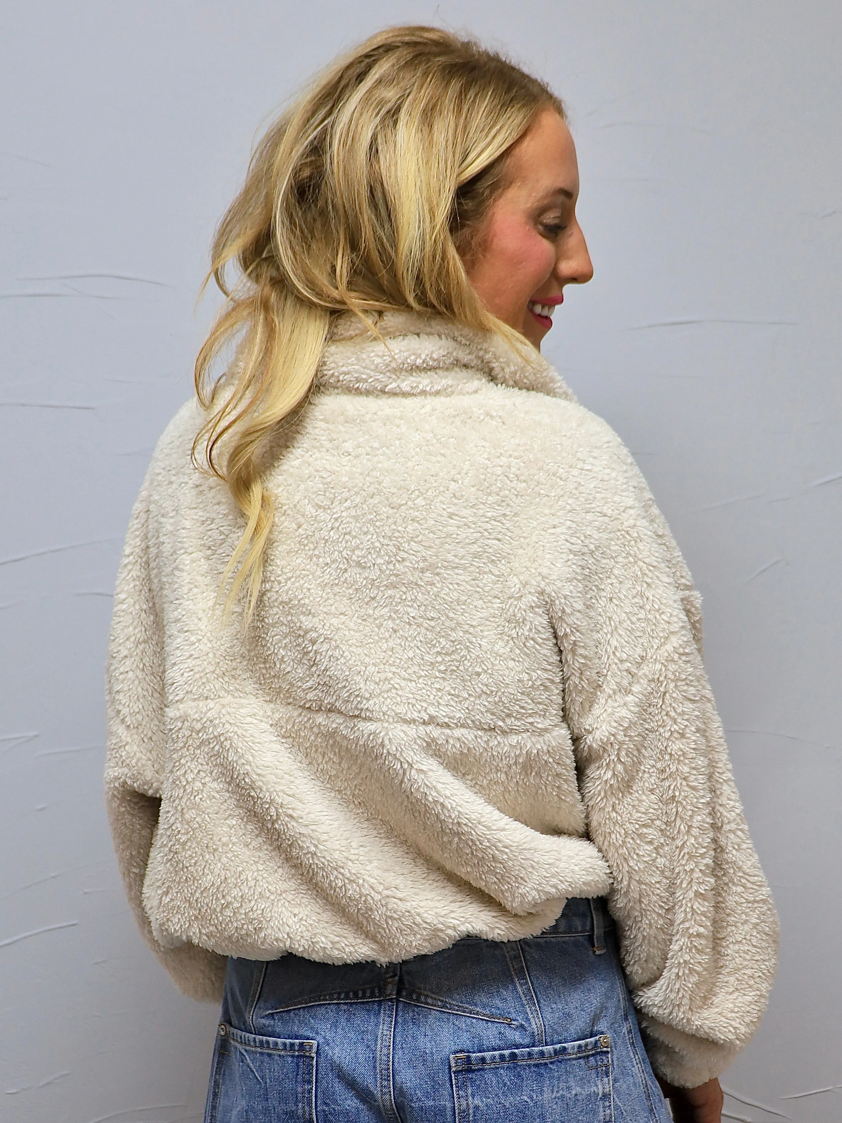 Teddy Sherpa Pullover