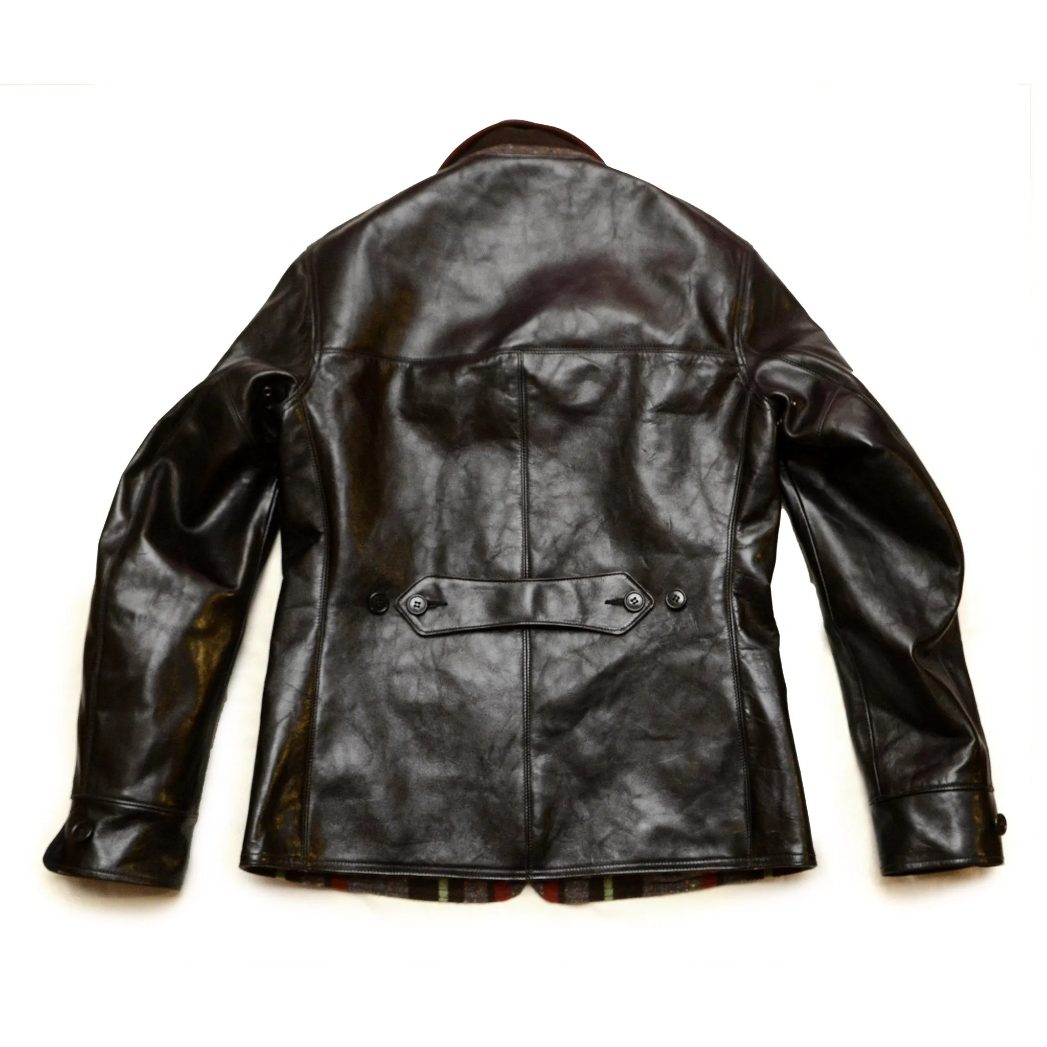 The Canuck - Black Shinki Horsehide Oil Finish