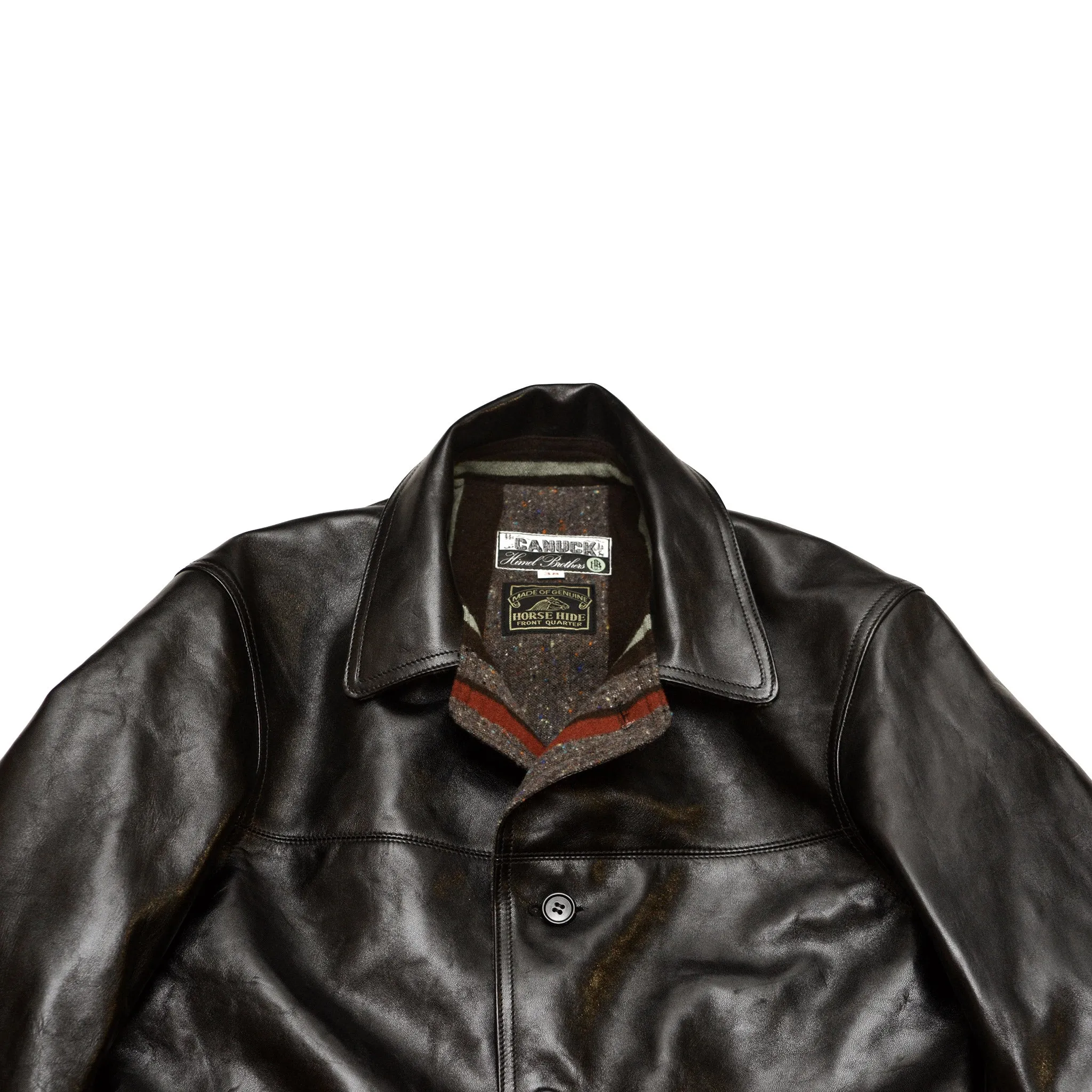 The Canuck - Black Shinki Horsehide Oil Finish