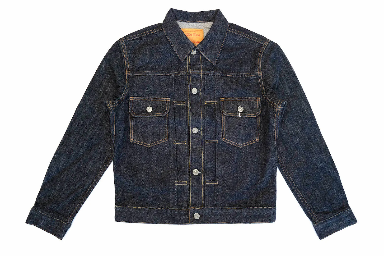 The Flat Head 14.5oz 50's Type 2 Denim Jacket (Indigo)