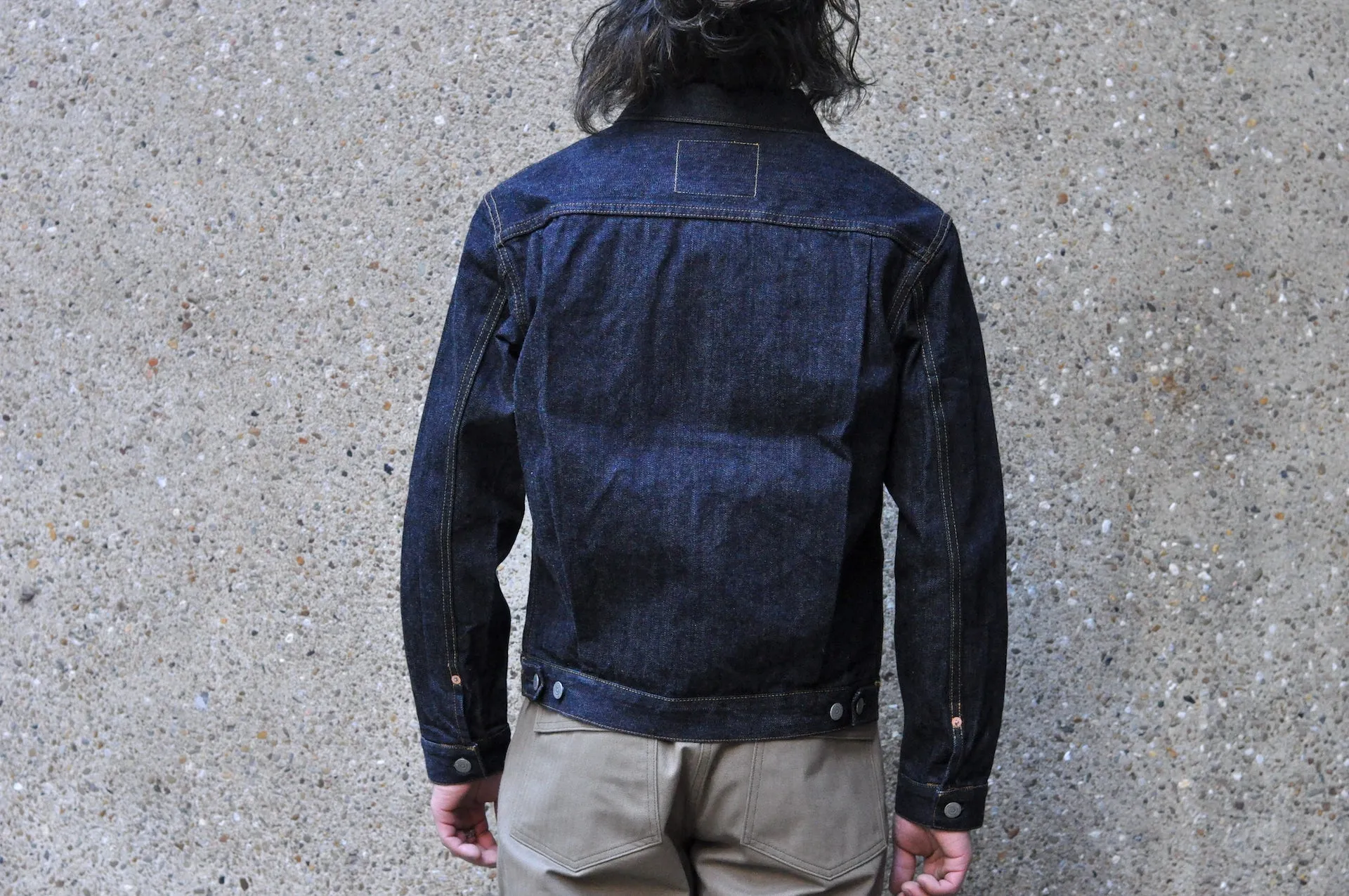 The Flat Head 14.5oz 50's Type 2 Denim Jacket (Indigo)