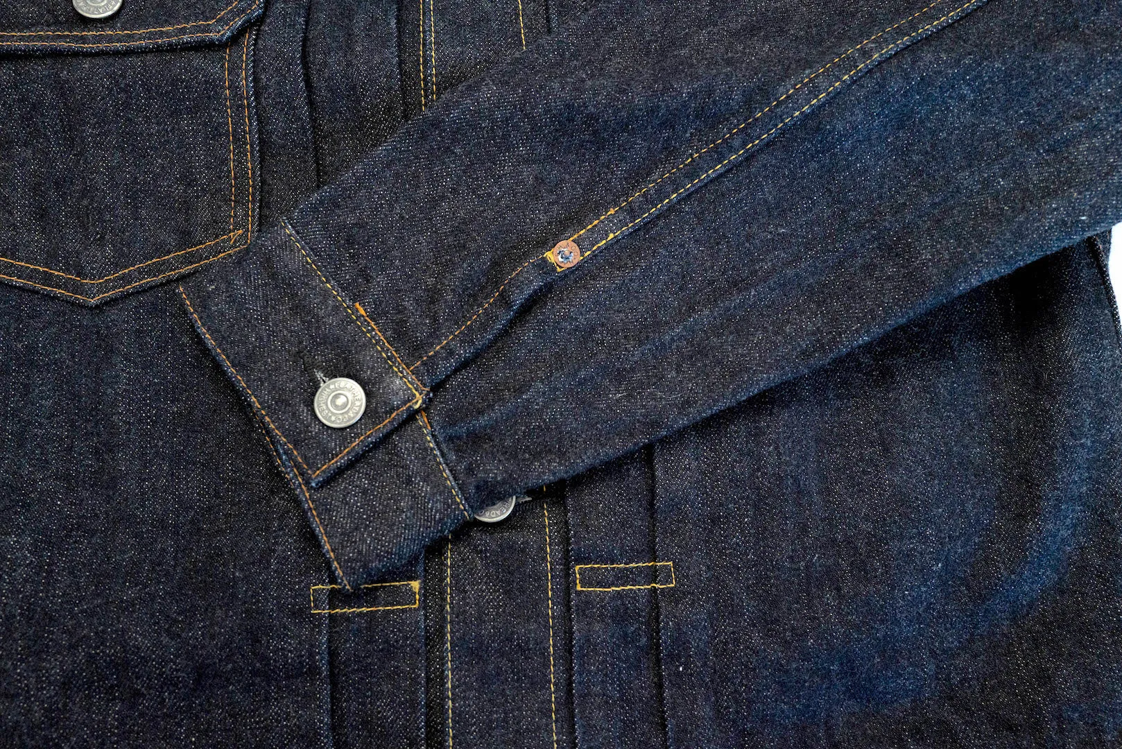The Flat Head 14.5oz 50's Type 2 Denim Jacket (Indigo)