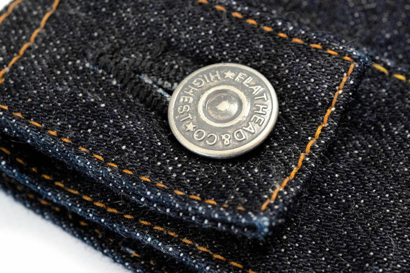 The Flat Head 14.5oz 50's Type 2 Denim Jacket (Indigo)