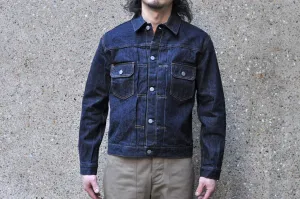 The Flat Head 14.5oz 50's Type 2 Denim Jacket (Indigo)