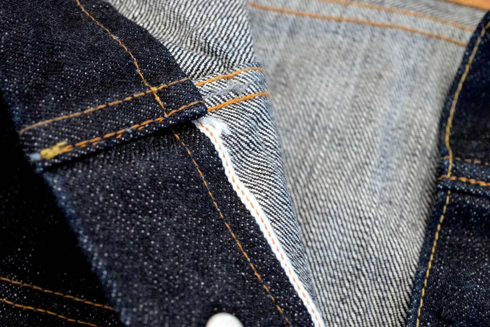 The Flat Head 14.5oz 50's Type 2 Denim Jacket (Indigo)