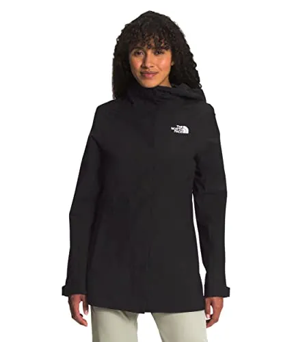 THE NORTH FACE City Breeze Womens Rain Jacket TNF Black Sz XL