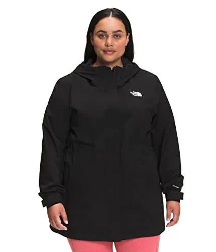 THE NORTH FACE City Breeze Womens Rain Jacket TNF Black Sz XL
