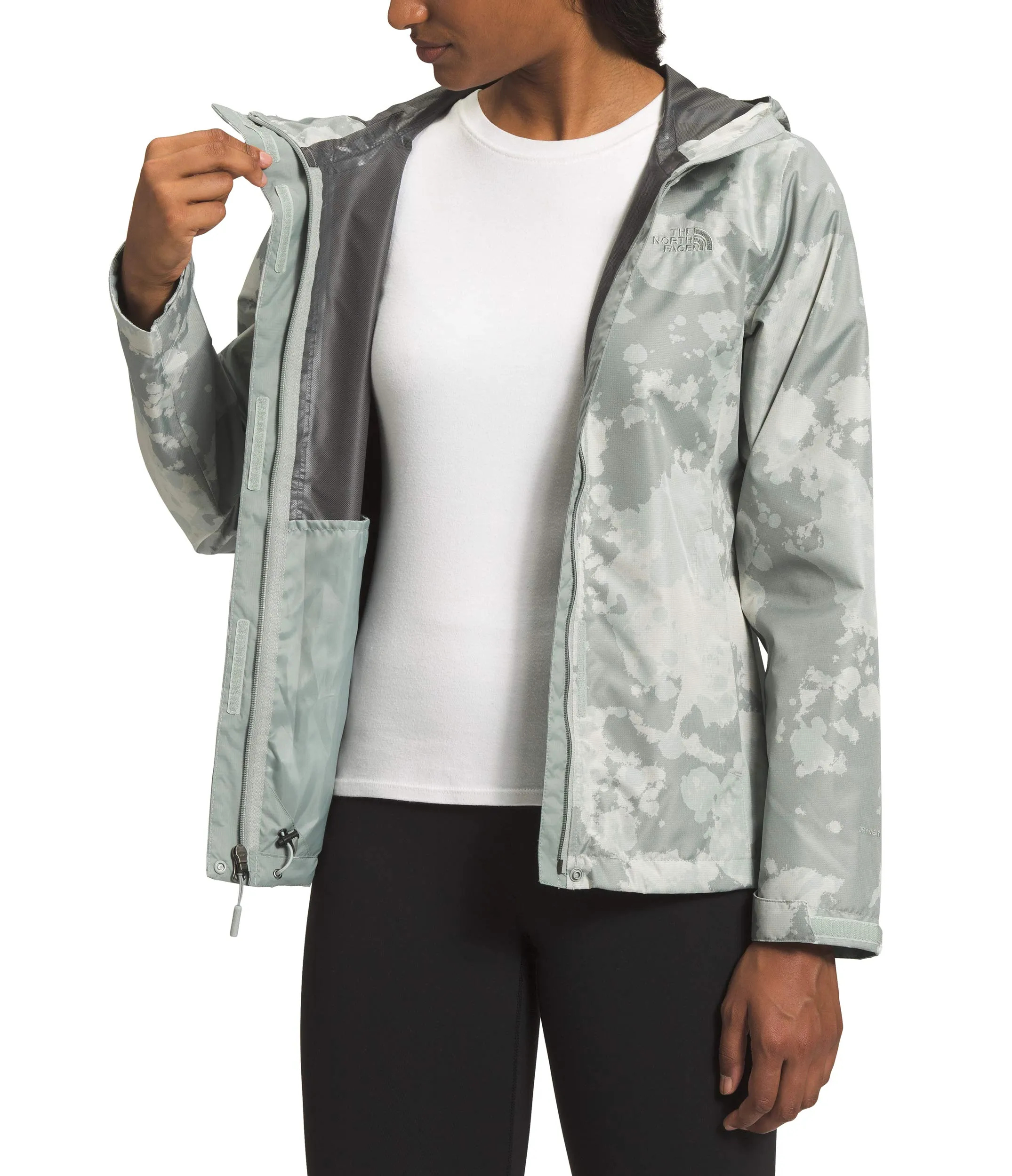 The North Face Venture 2 Jacket - Women's Wrought Iron Surreal Sky Print, XL