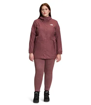 The North Face Womens Antora Parka (Standard and Plus Size), Wild Ginger, Large