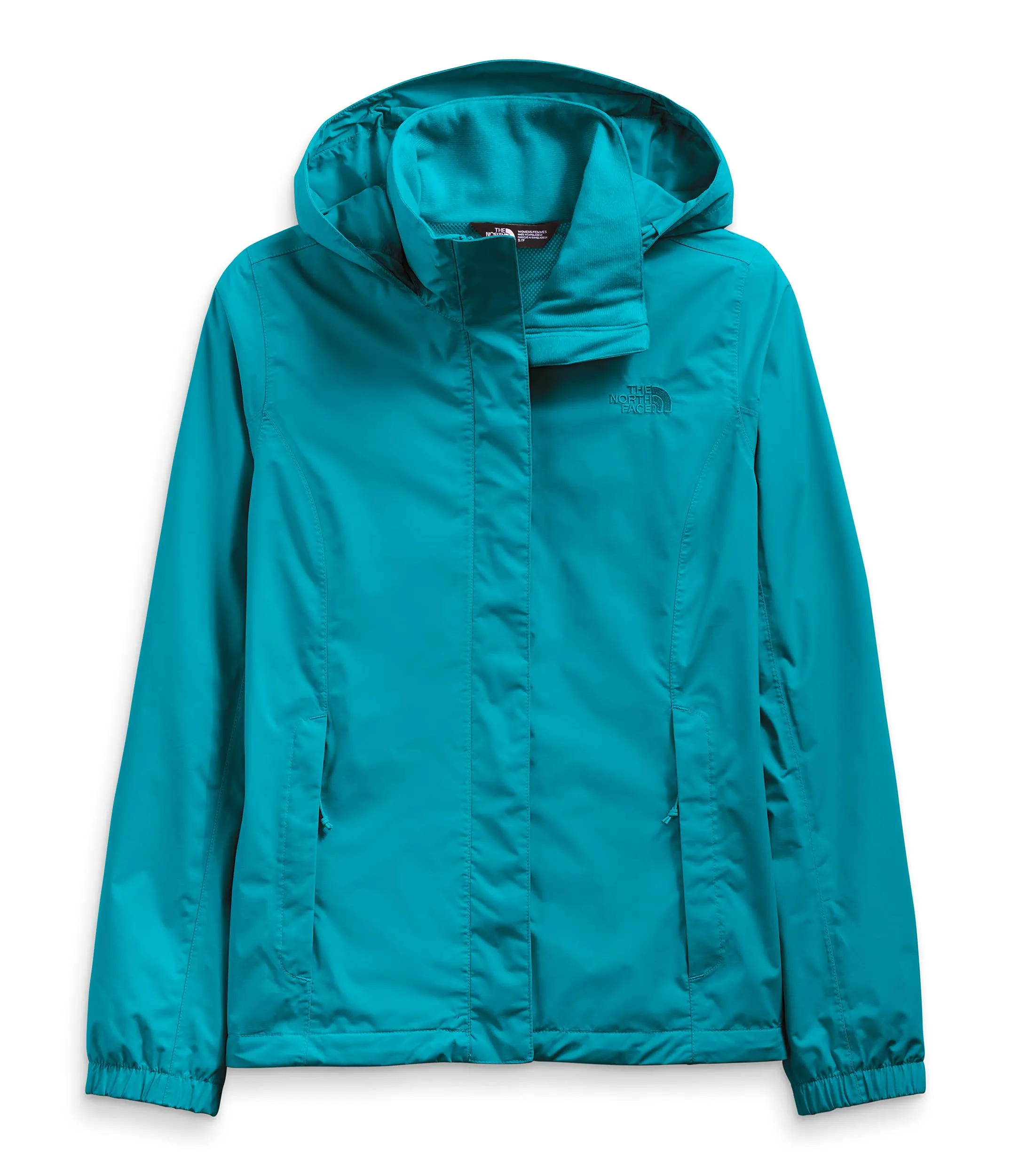 THE NORTH FACE Women's Resolve 2 Rain Jacket (Standard and Plus Size), Enamel Blue, Large