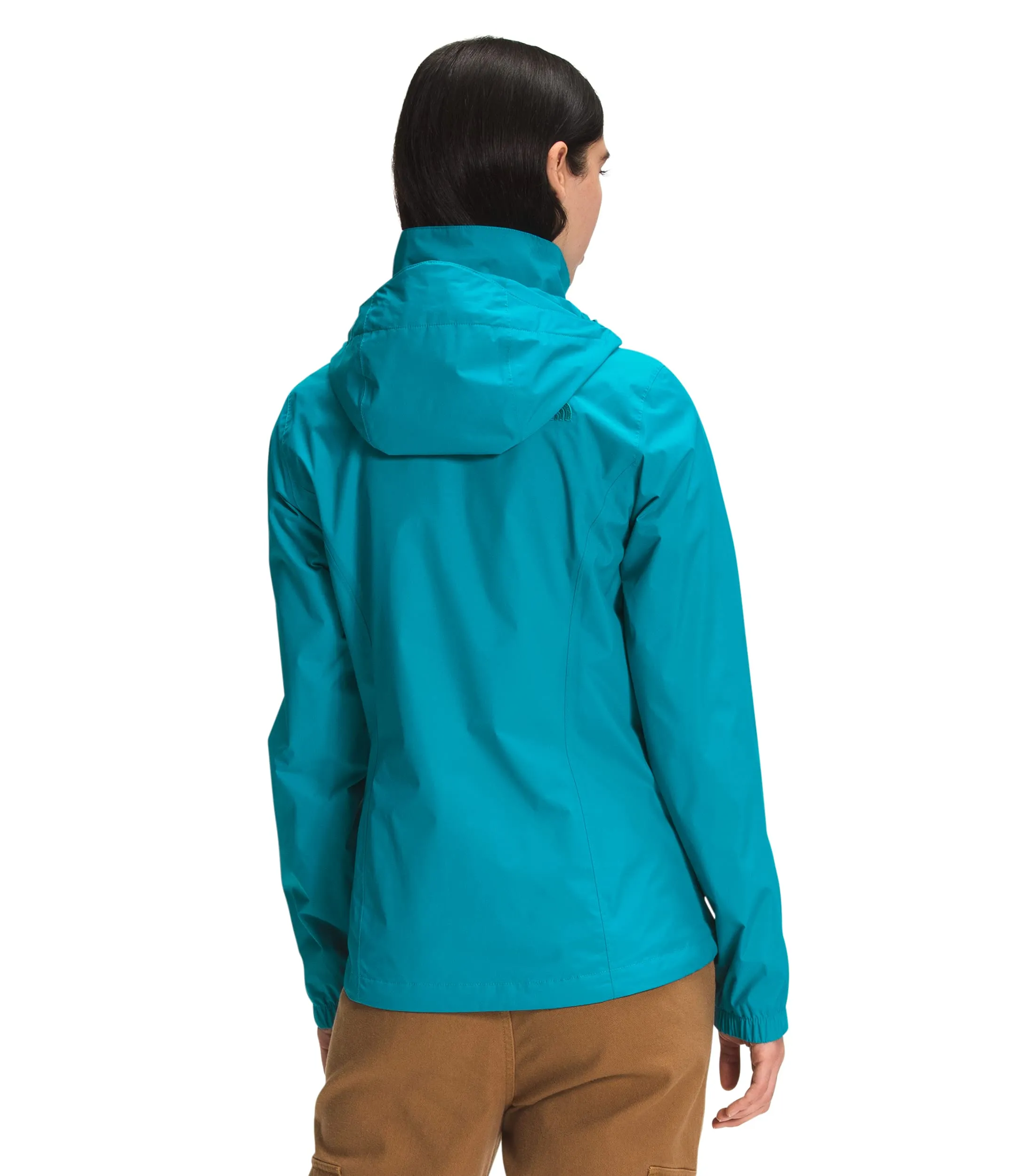THE NORTH FACE Women's Resolve 2 Rain Jacket (Standard and Plus Size), Enamel Blue, Large
