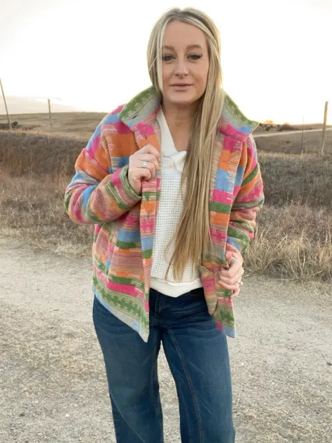 The Presley Aztec Shacket