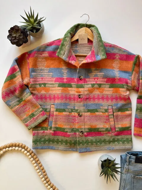 The Presley Aztec Shacket