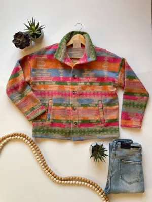 The Presley Aztec Shacket