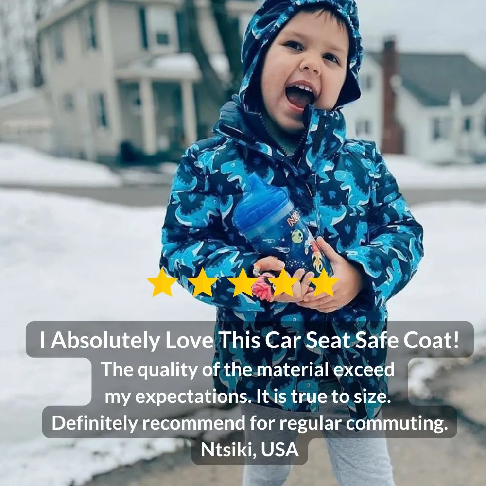 The Road Coat Vegan - Navy Raptor