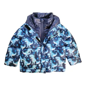 The Road Coat Vegan - Navy Raptor
