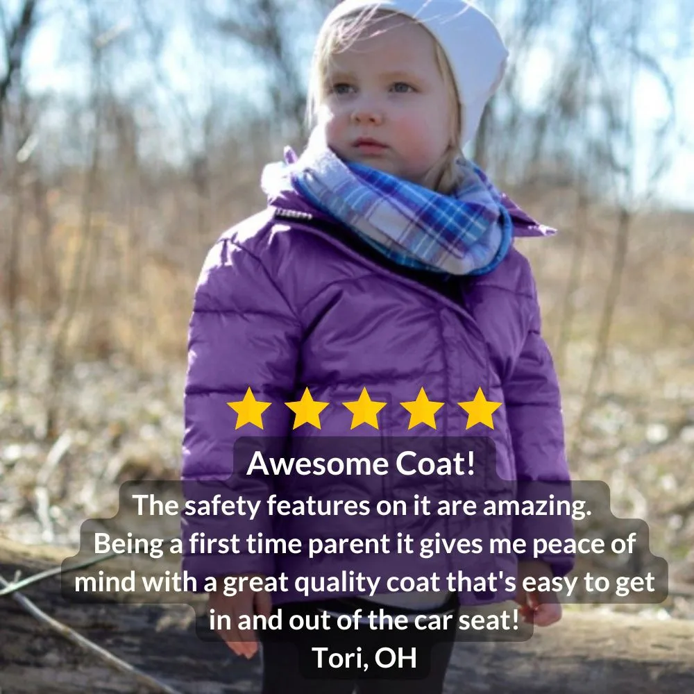 The Road Coat Vegan - Purple