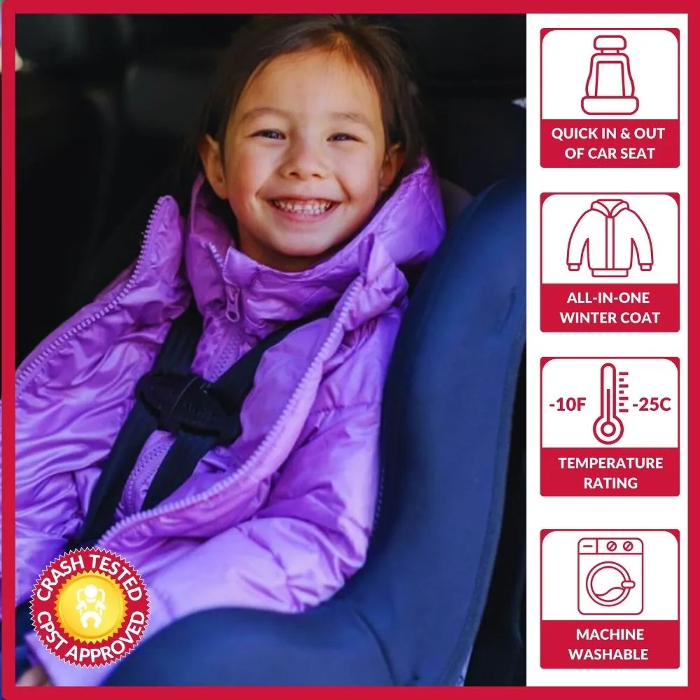 The Road Coat Vegan - Purple