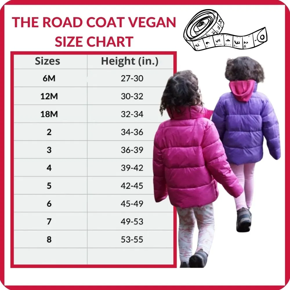 The Road Coat Vegan - Purple
