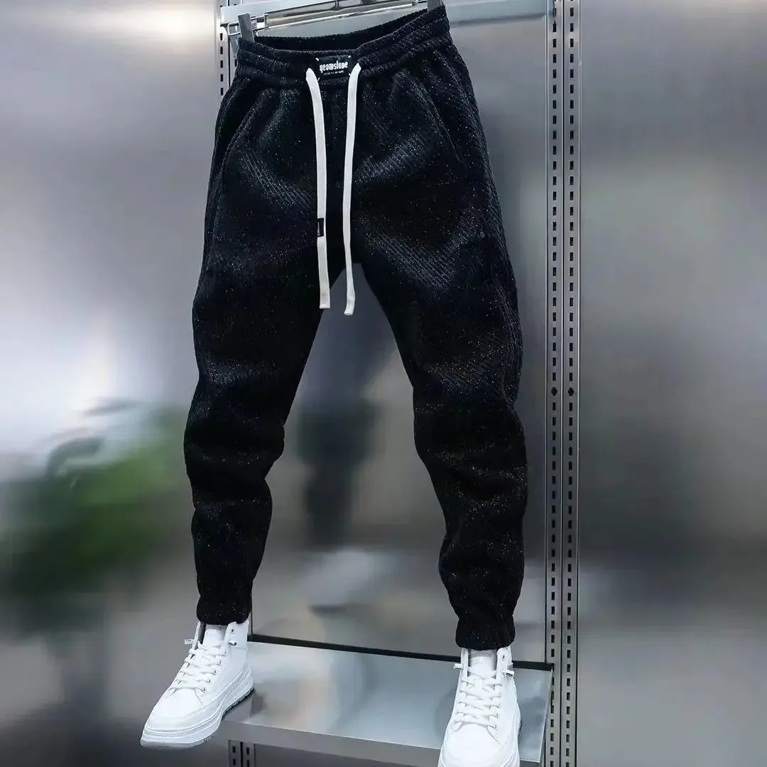 Theo James | Casual Patterned Pants