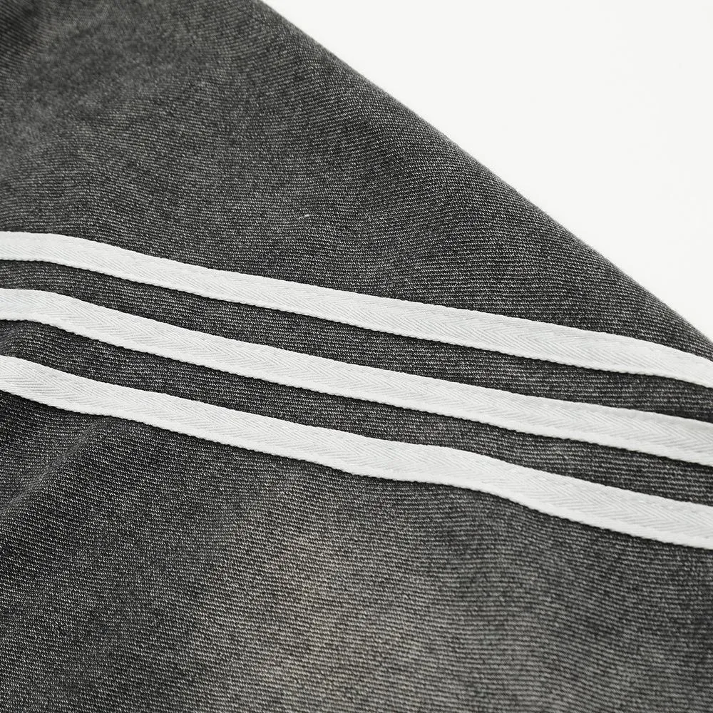 Three Bar Stitching Denim Jacket
