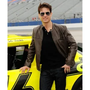 Tom Cruise Leather Jacket Brown Leather Jacket For Men