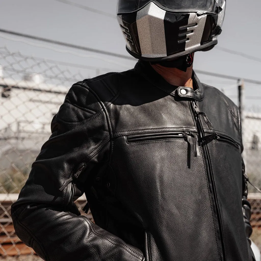 Top Performer Men's Motorcycle Leather Jacket - Extreme Biker Leather