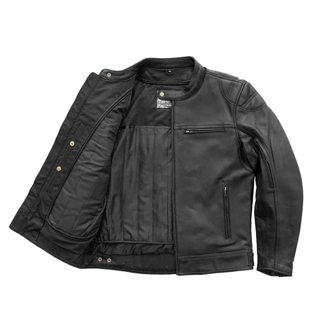 Top Performer Men's Motorcycle Leather Jacket - Extreme Biker Leather