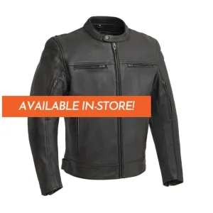 Top Performer Men's Motorcycle Leather Jacket - Extreme Biker Leather