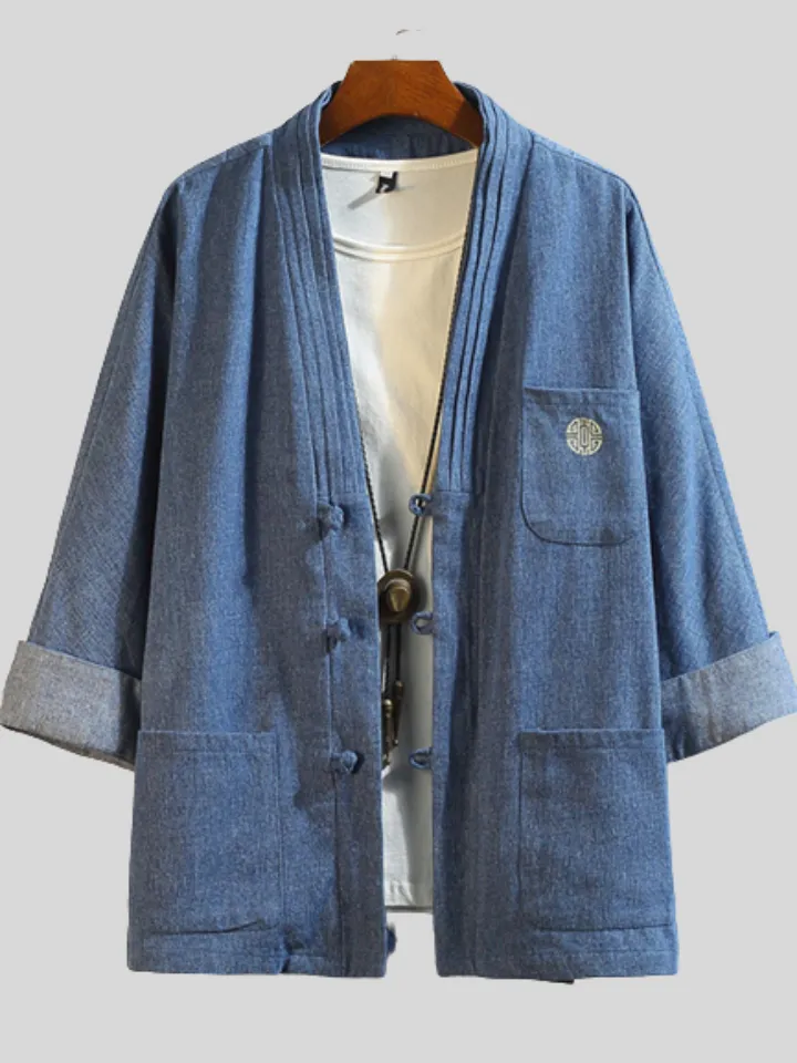 Traditional Chinese Style Denim Jackets