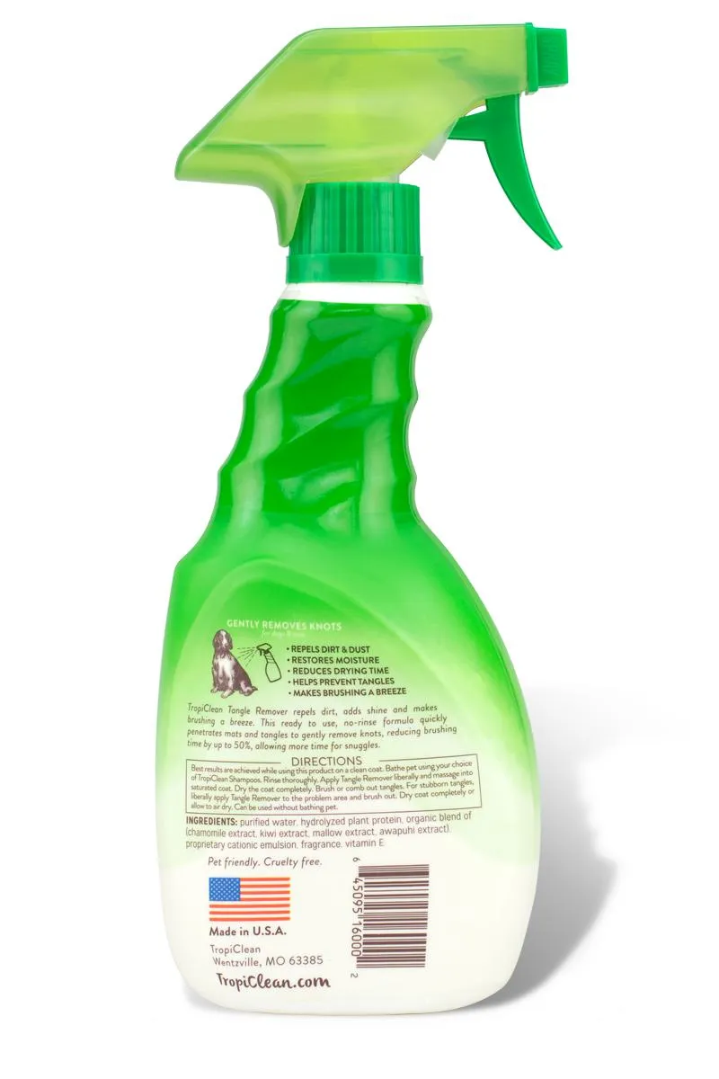 TropiClean Tangle Remover for Dogs and Cats, 16FLoz.