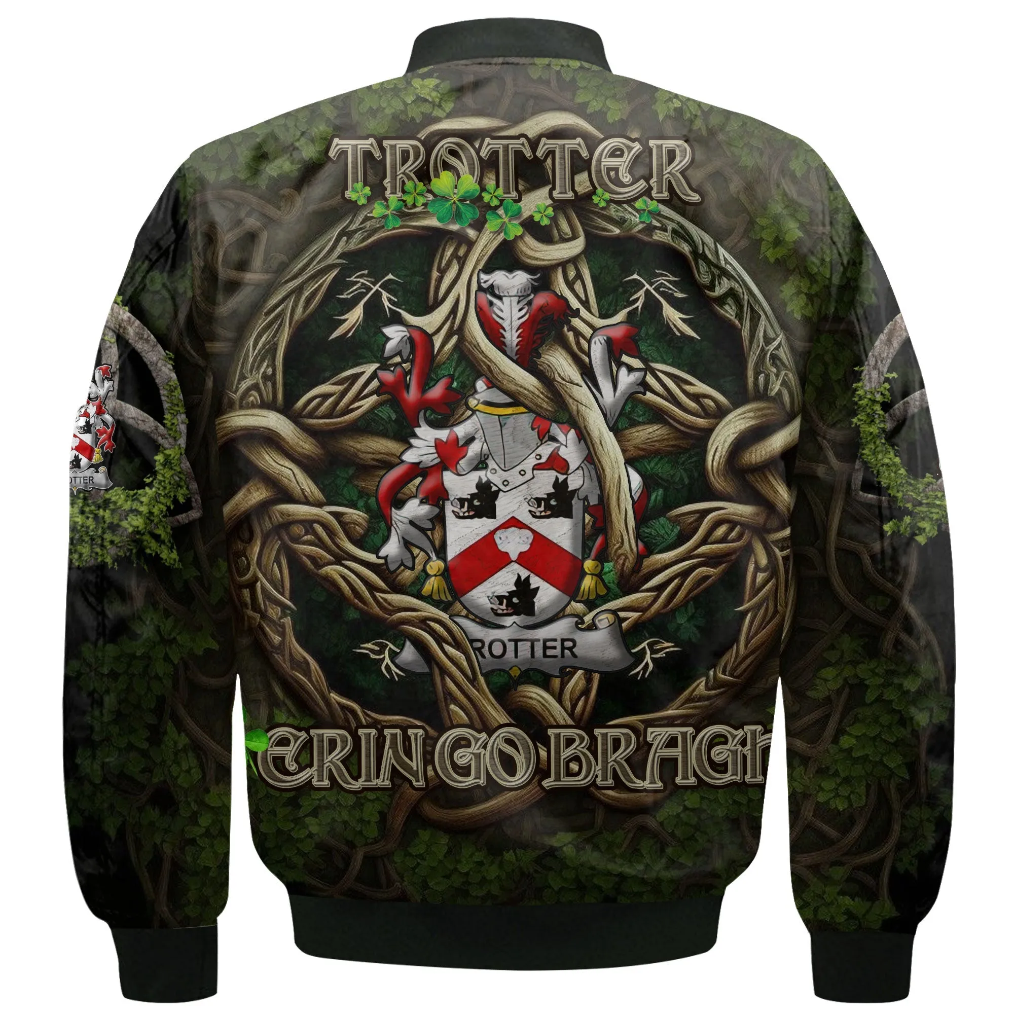 Trotter Bomber Jackets Ireland Is My Root Style