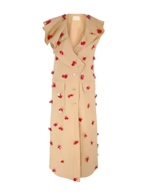 Ulla Johnson Harper Coat in Desert Khaki