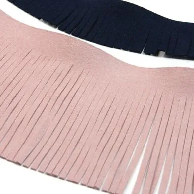 Ultrasuede Fringe (Exactlly 3mm) #98 Pale Gray