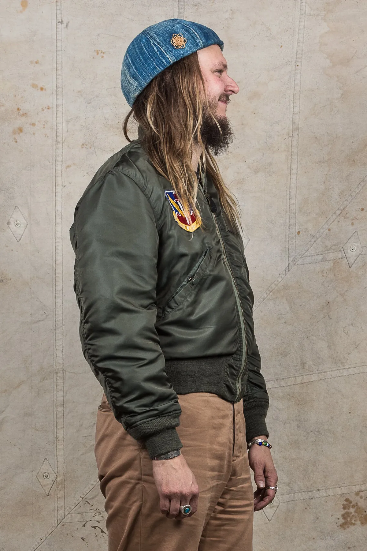 Vintage 1968 Alfa Industries USAF L-2B Flight Jacket Medium