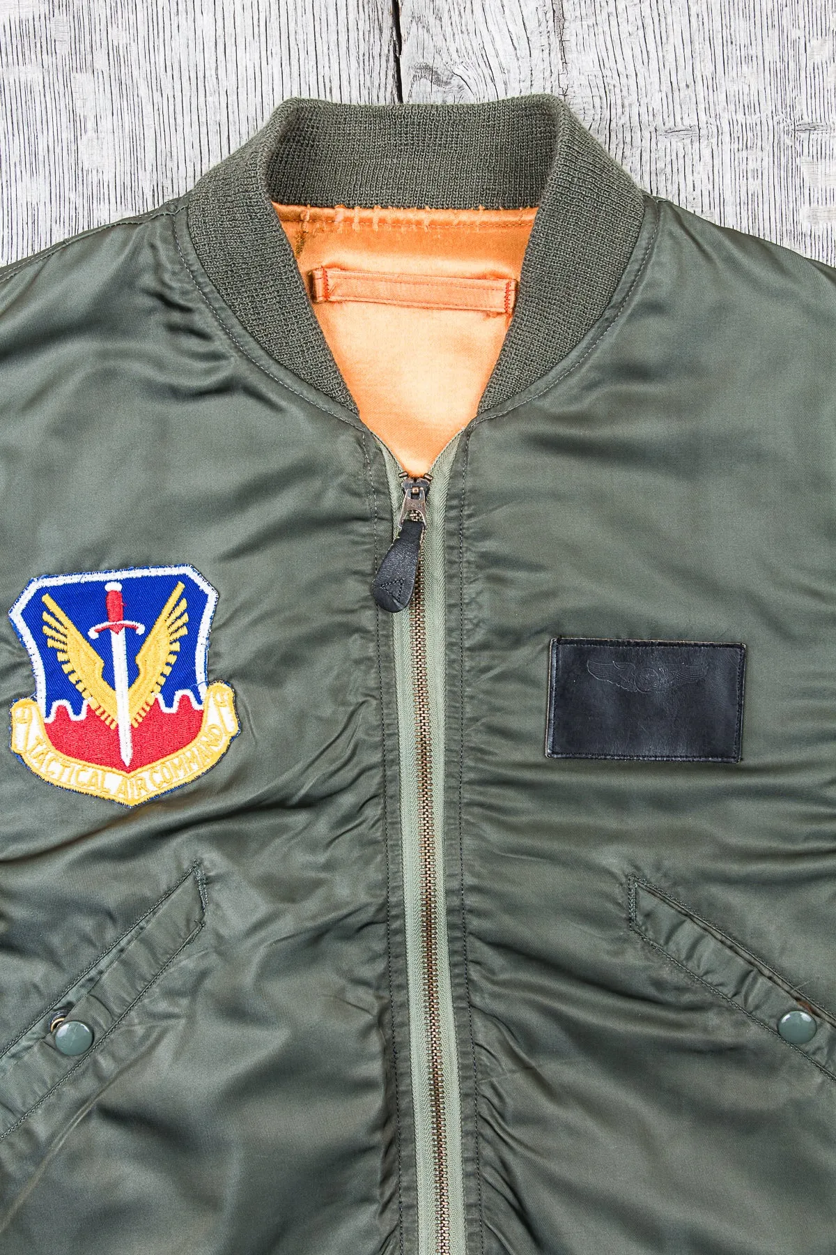Vintage 1968 Alfa Industries USAF L-2B Flight Jacket Medium