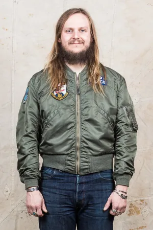 Vintage 1968 USAF L-2B Flight Jacket Large