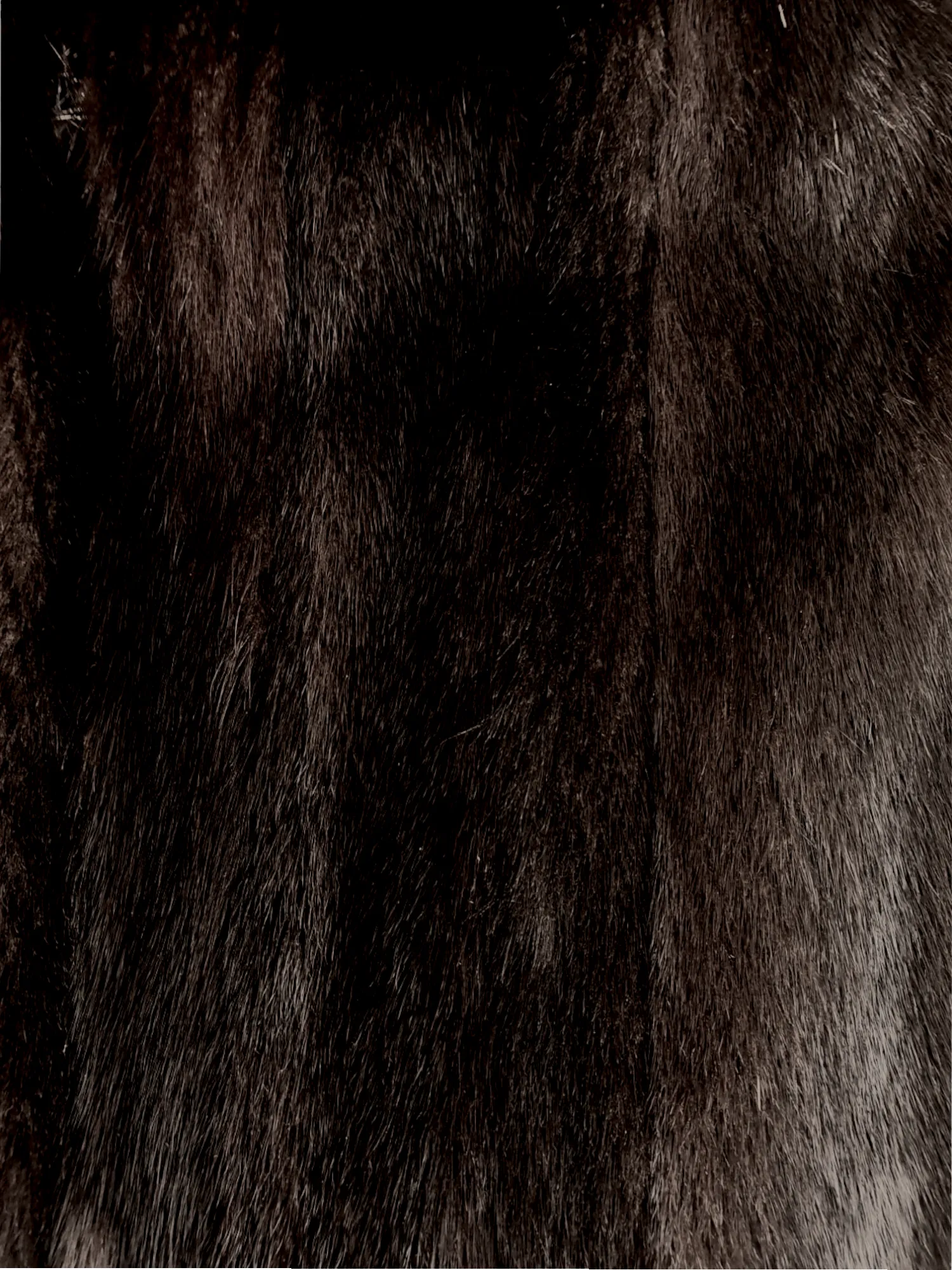 Vintage Dark Mink Coat -Large
