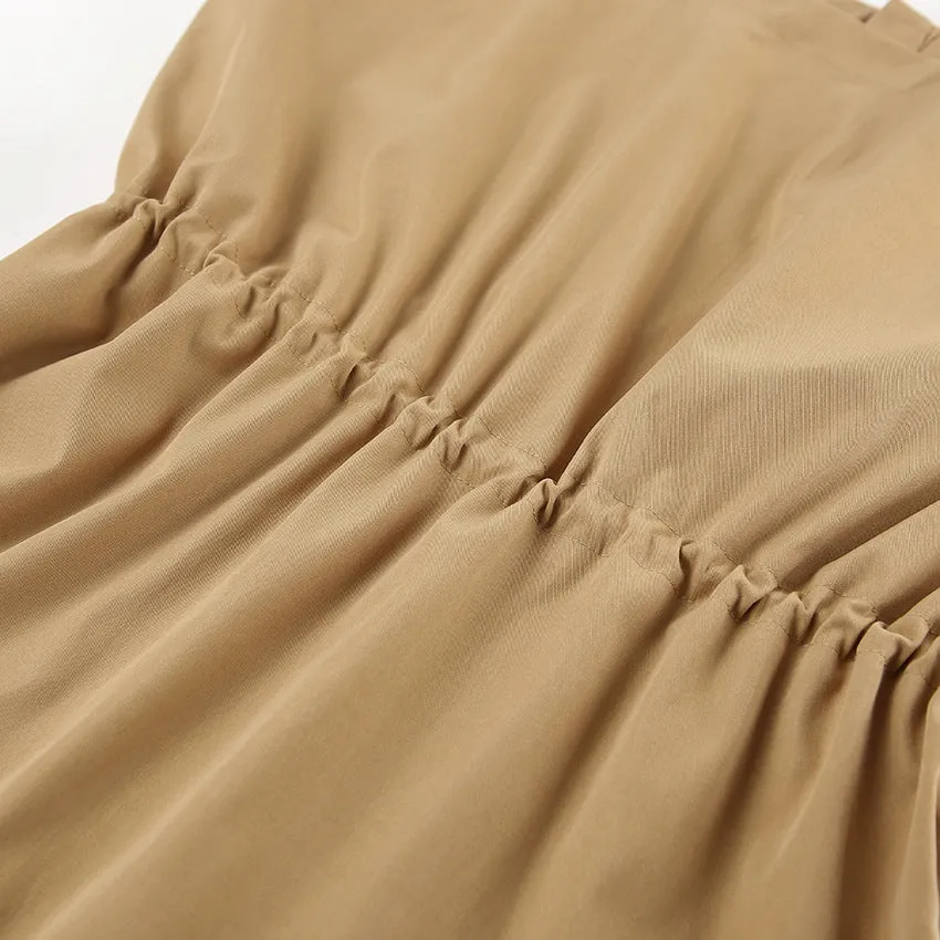 Vintage Khaki Trench Coat