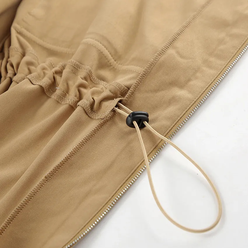 Vintage Khaki Trench Coat