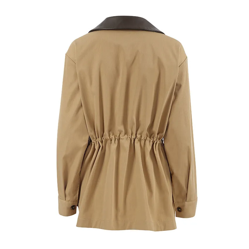 Vintage Khaki Trench Coat