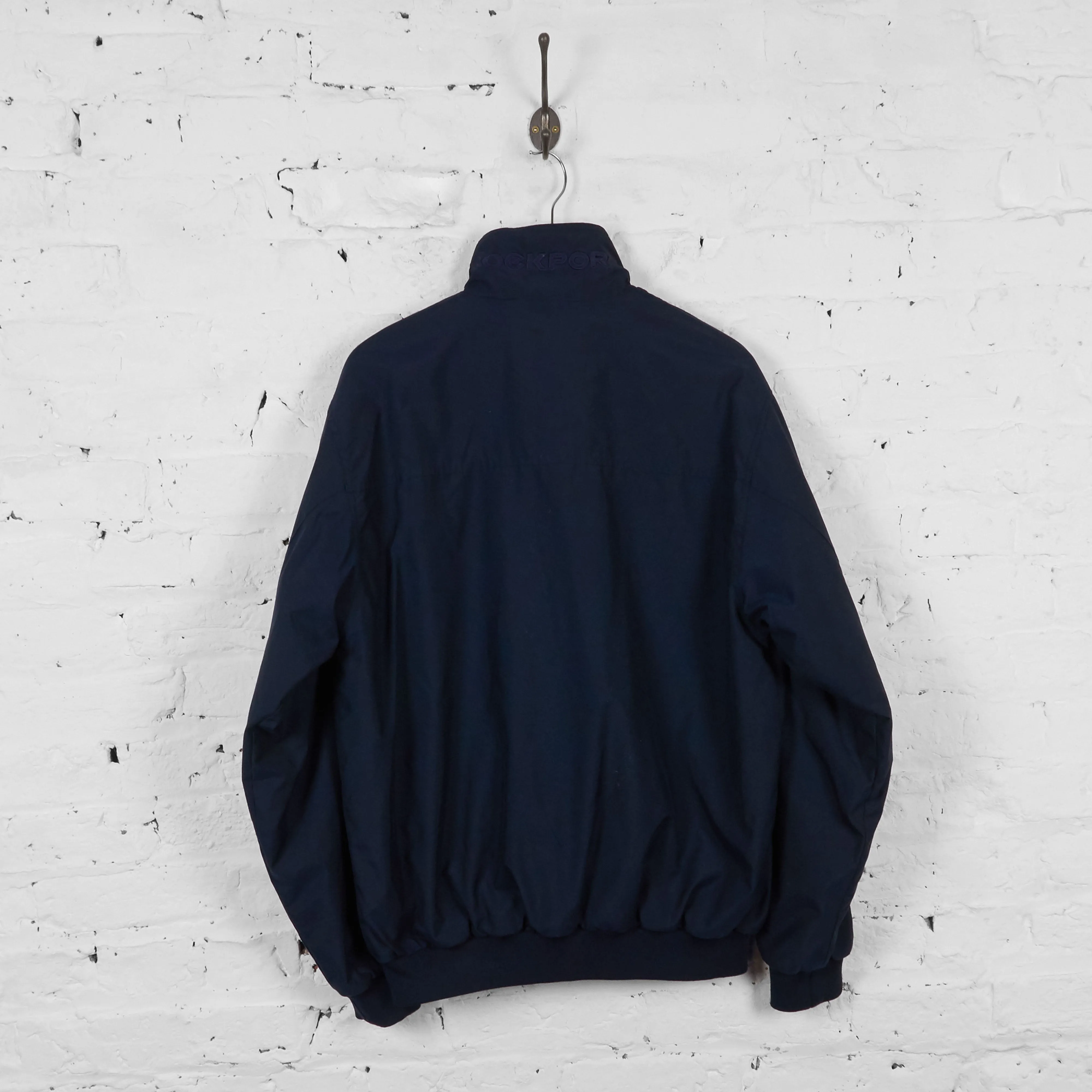 Vintage Rockport Bomber Jacket - Navy - L